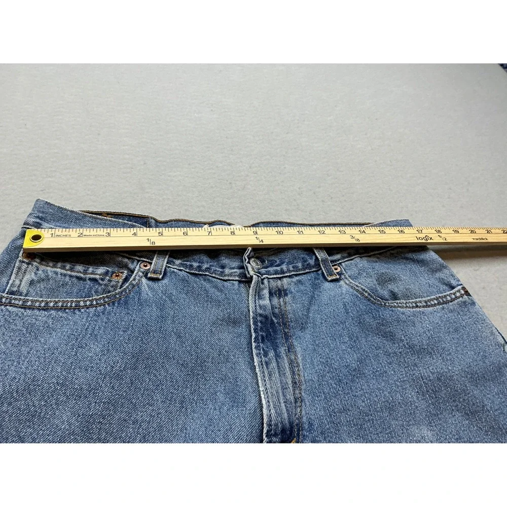 Levi's Vintage‎ Made in USA 560 Comfort Fit Jeans Loose Tapered 36x32 Blue Denim